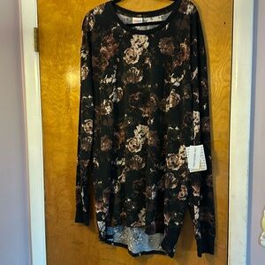 LuLaRoe 3xl Hudson roses